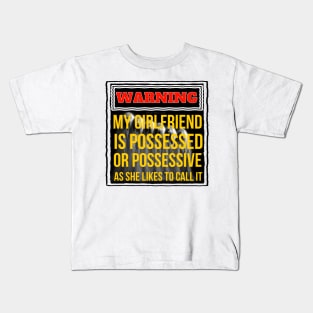 My Girlfriend Is Possessed Kids T-Shirt